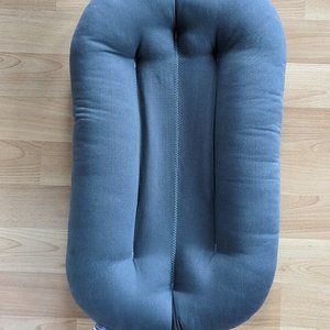 Snuggle Me Organic Infant Lounger - Dark grey